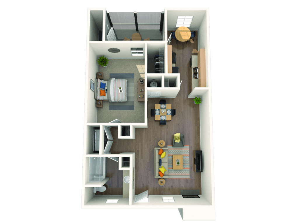 A1 - Bickmore floor plan